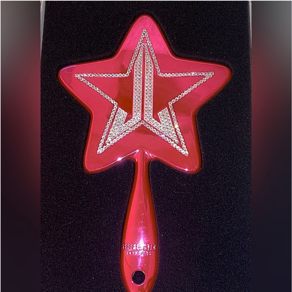 🌼BOGO50%🌼 🆕🌿JEFFREE STAR: Silver Chrome Bedazzled Mirror - Picture 9 of 17